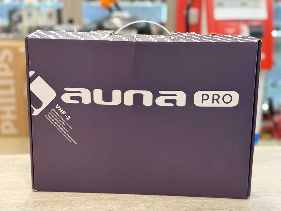 AUNA VHF-2-H – безжичен микрофонен комплект с 2 динамични микрофона