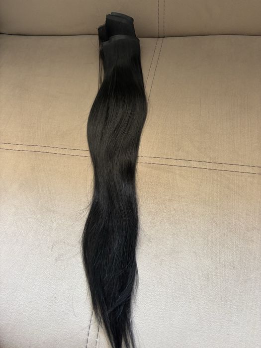 Екстеншъни естествена коса 160 гр 52/55 см удължения