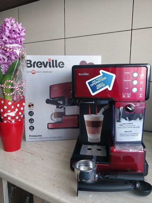 Vand aparat cafea nou Breville 15 bari