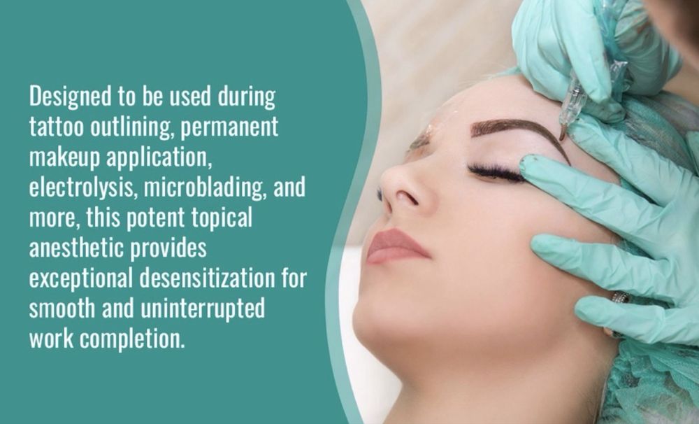 Обезболяващ Sustaine Blue Gel за татуировки и перманентен грим