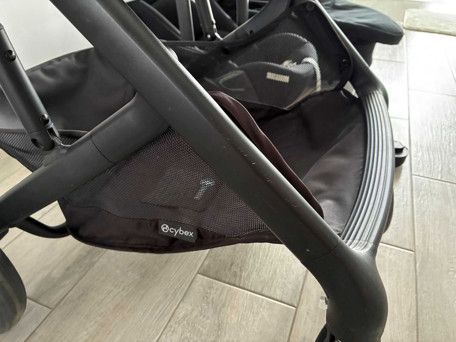 Carucior Cybex, Balios S Lux 3 in 1 BLK, Moon Black