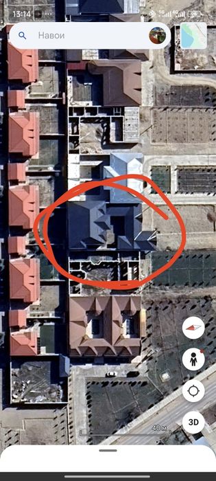 Навоий шахарни марказидан 6+6 сотихли ховли сотилади
