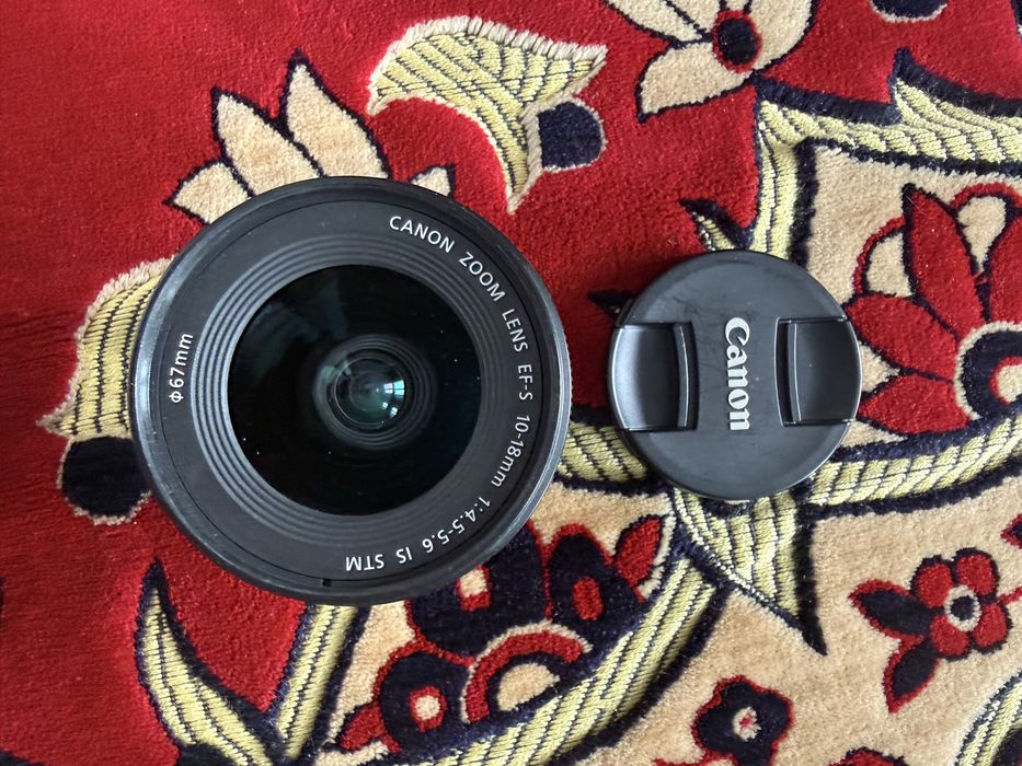 Объектив canon efs 10-18