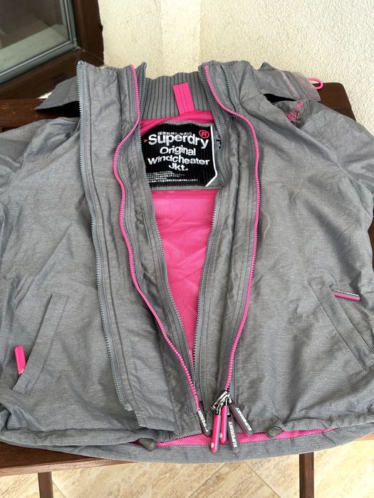 Дамско яке / ветровка SuperDry (Windcheater) - размер L, Отлично състояние
