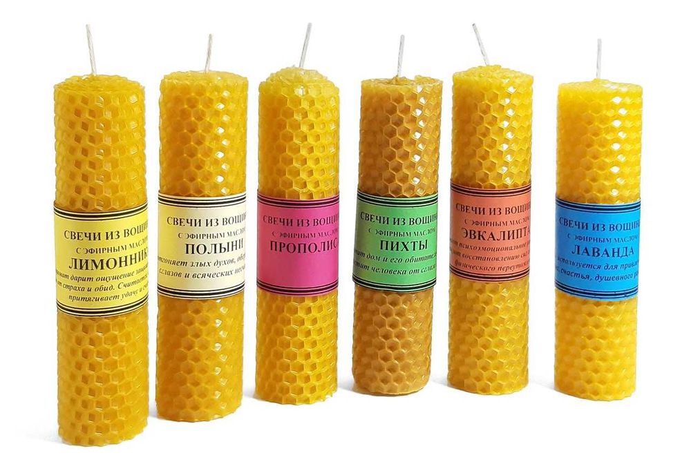 Церковные восковые свечи