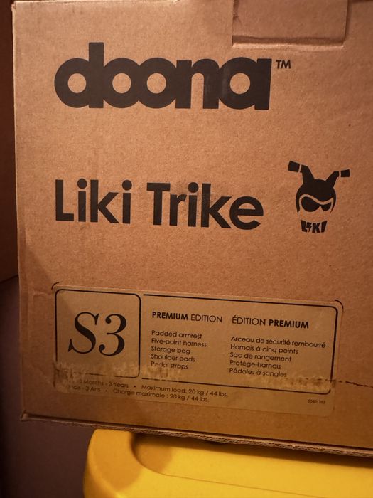 Велосипед Doona Liki Trike S3