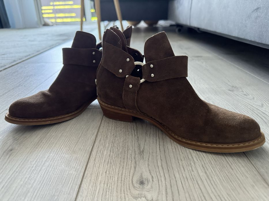 Ghete piele naturala