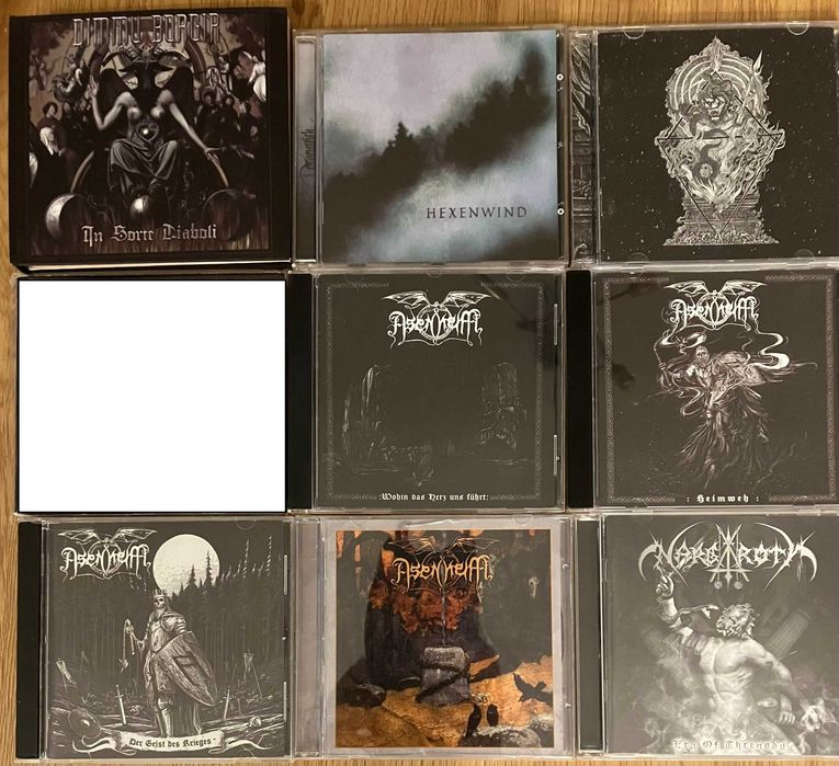 Дет, блек метъл, оригинални дискове CD metal