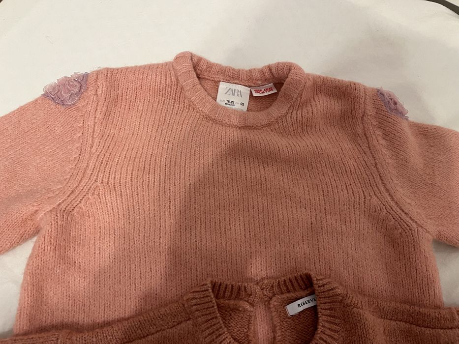 Lot 2 pulovere fetita marime 92