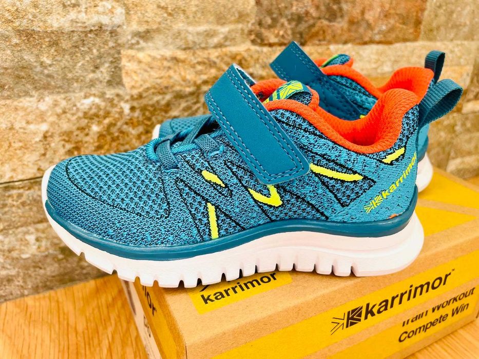 Karrimor Duma 5 Blue-Lime  -  Детски Спортни Маратонки