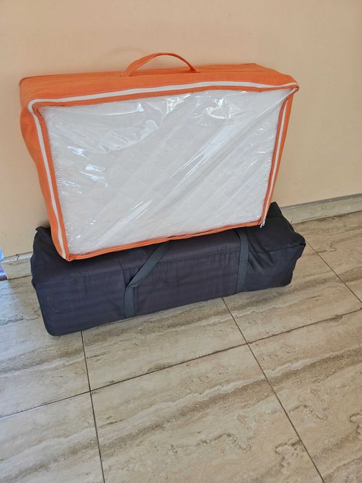 Patut pliant Wunderkid + saltea pliabila cocos Mykids