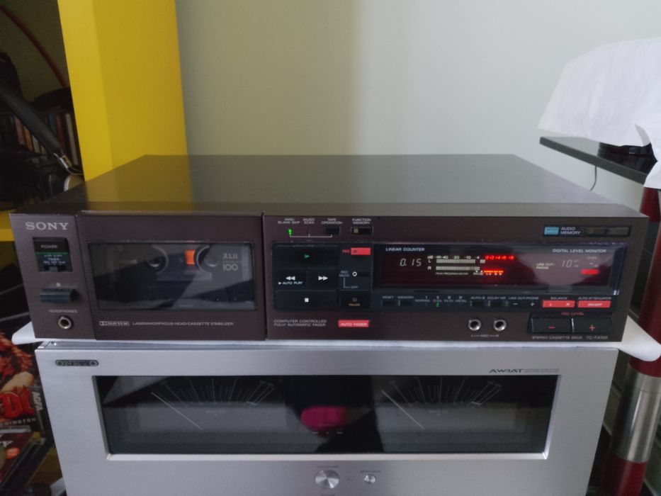 Casetofon Deck Sony TC-WR 820/Telecomanda, Deck Sony TC-FX 705