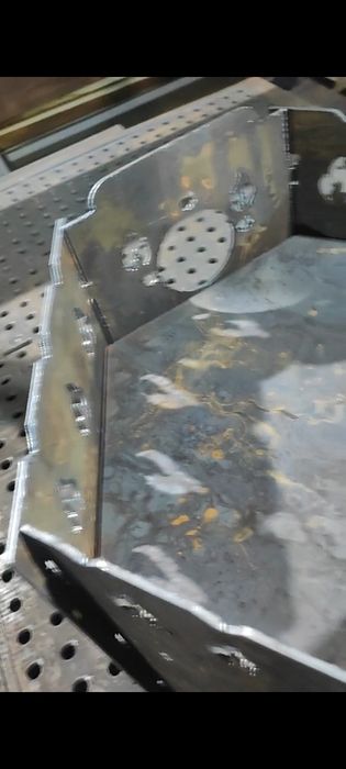 Печ под казан - мангал о