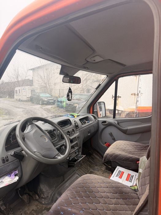 Mercedes Sprinter 211 CDI 2.2 | 2001 | Cabină dublă | Bena