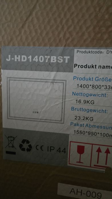 Oglinda baie cu led