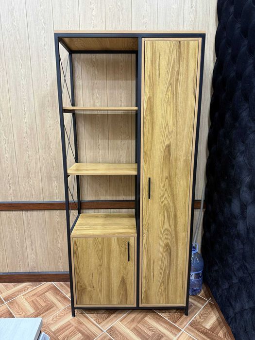 Stellaj loft dizayn, polka shkaf мебель для офиса knigi printera shkaf