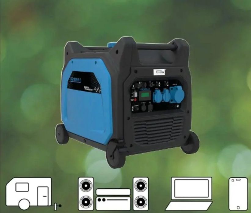 Generator inverter silentios Gude 6,6 kw 4t