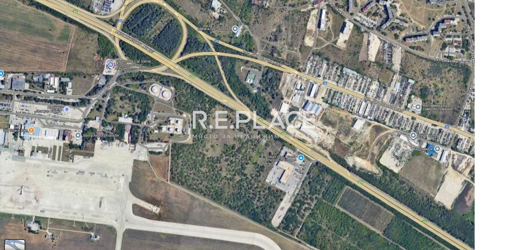 Парцел в Варна-Летище площ 10547 цена 1300000