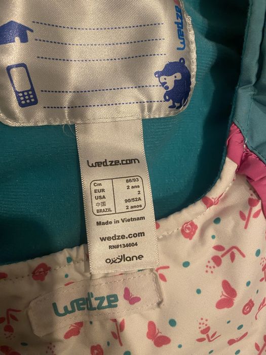 Pantaloni ski fete Wedze