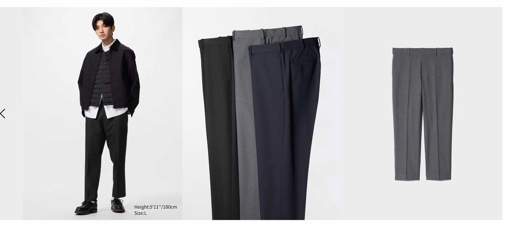 Брюки Uniqlo Smart Ankle Pants