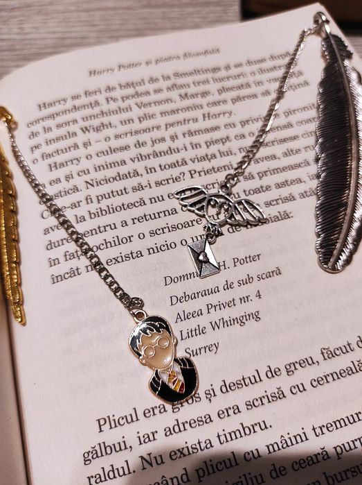 Semn de carte hedwig din Harry Potter - cadou cititori cadou fan harry