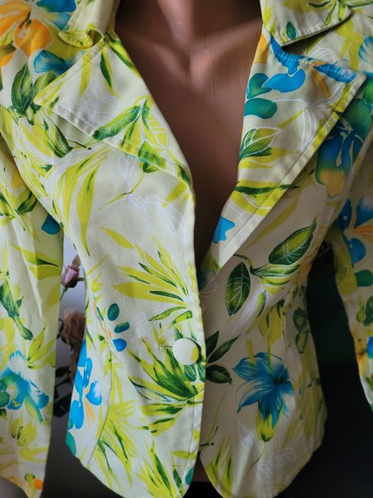 Sacou damă elegant imprimeu floral