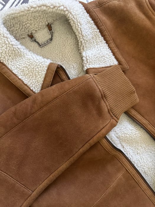 Дубленка мужская S