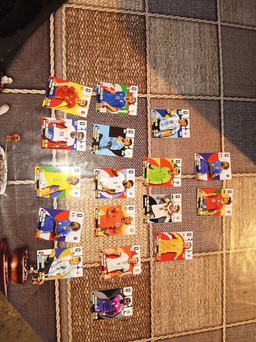 Colecție Panini Adrenalyn XL World Cup / Euro - Lot mare caronașe fotbal