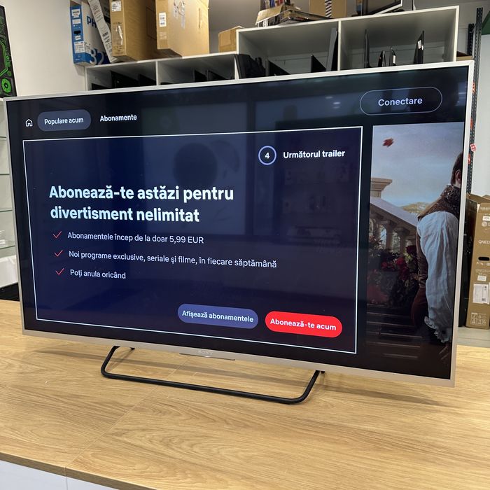 Televizor Smart Sony 4K HDR 124cm 49XE8077 \ GARANTIE \ iDROID