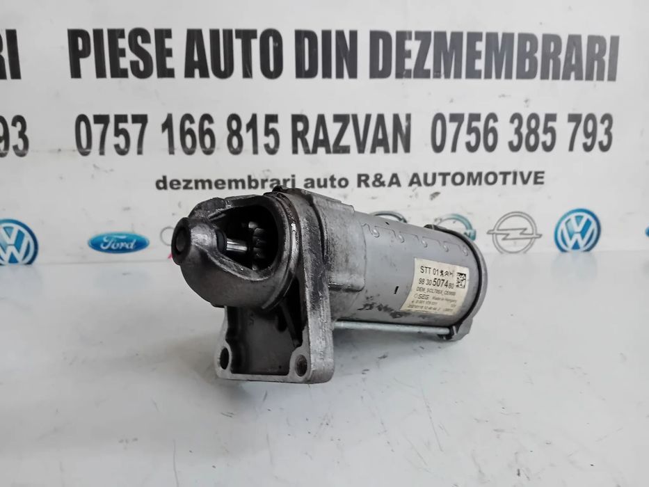 Electromotor Citroen Peugeot Opel 1.2 Benzina E6 Cod 9830507480 Grandlaand Corsa F 2008 C4 C5 208