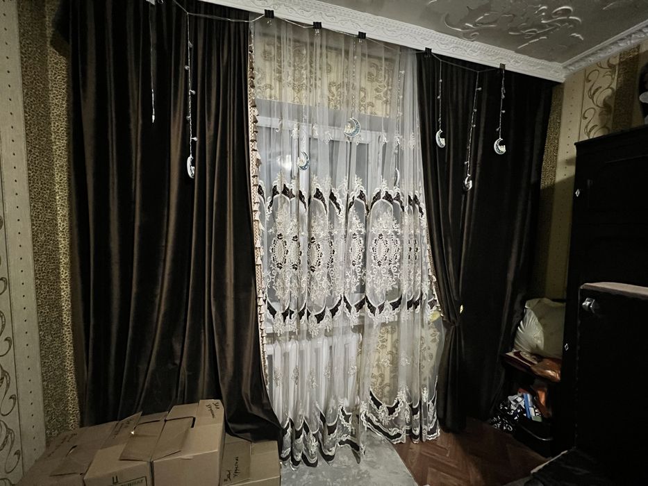 Продам комплект шторы с тюлью