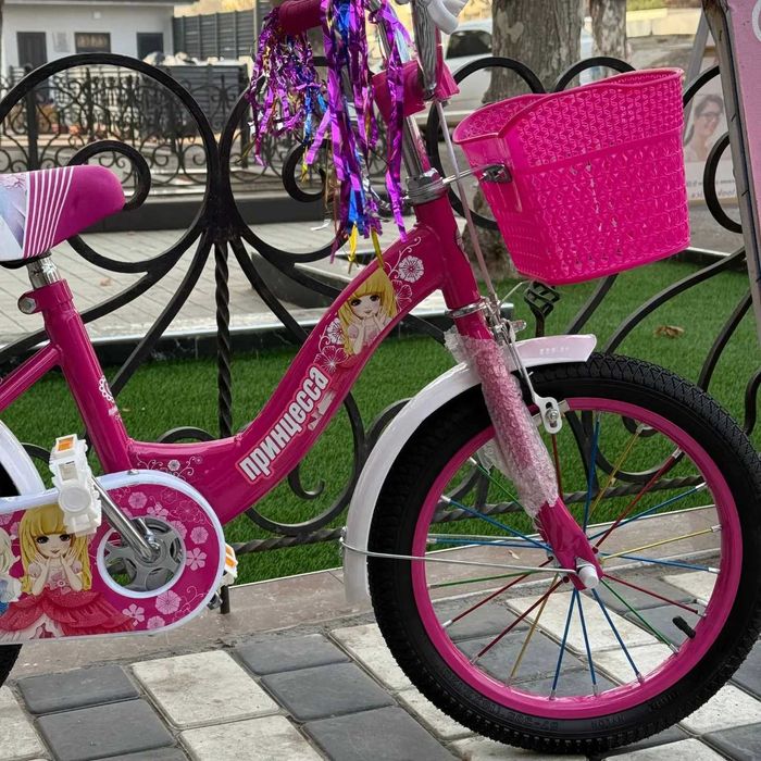 Детские велосипеды "Принцесса". 4-7.8 лет