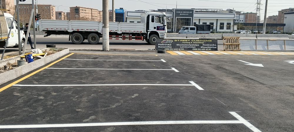 Yol chiziqlarini chizish xizmati