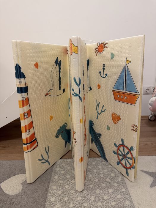 Covor joaca bebe pliabil 200x150