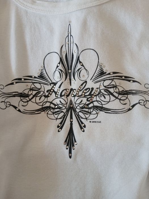 Harley Davidson y2k потник