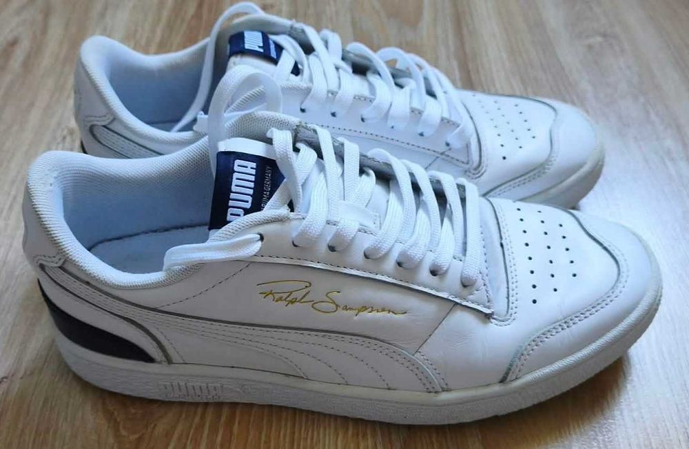 100% Оригинални мъжки маратонки от естествена кожа PUMA - RALPH SAMPSON!