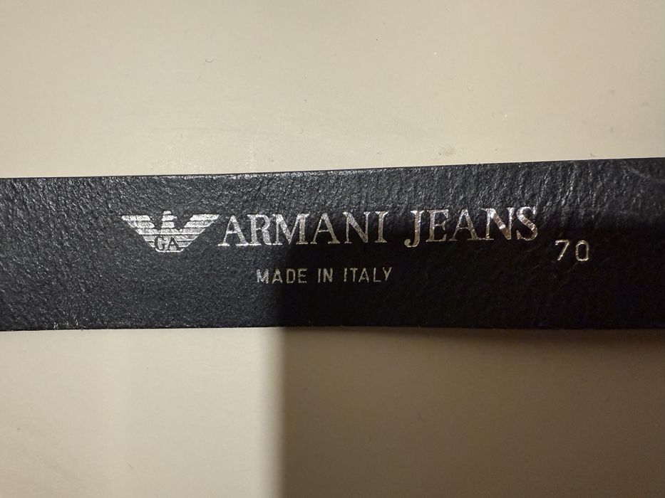 Колан от естествена кожа Armani Jeans