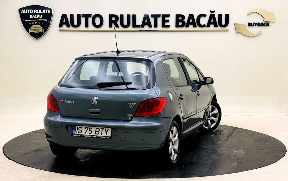 Peugeot 307 1.6 HDi 90CP 2007 Euro 4 RATE CU BULETINUL/BUY-BACK
