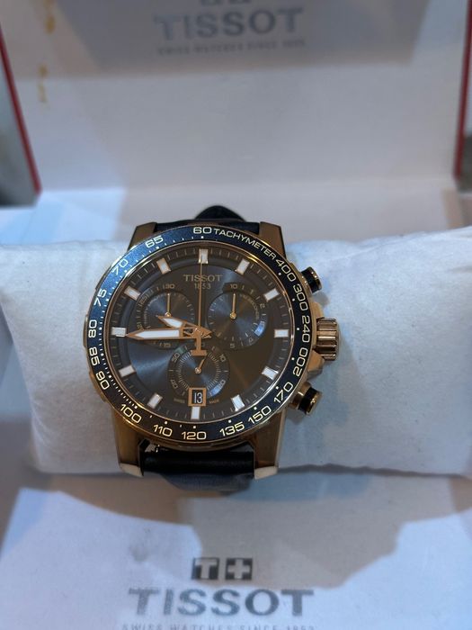 Tissot Supersport Chrono gold