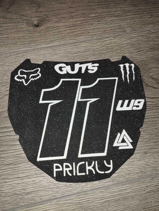 CUSTOM ODI Plate Stickers за SurRon, Talaria или downhill колела.