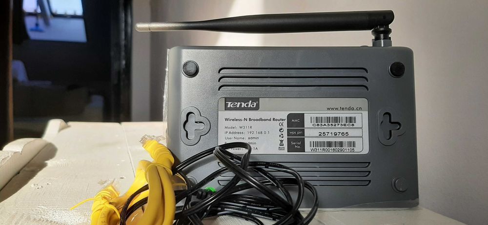Безжичен рутер N Tenda W311R, 150 Mbps