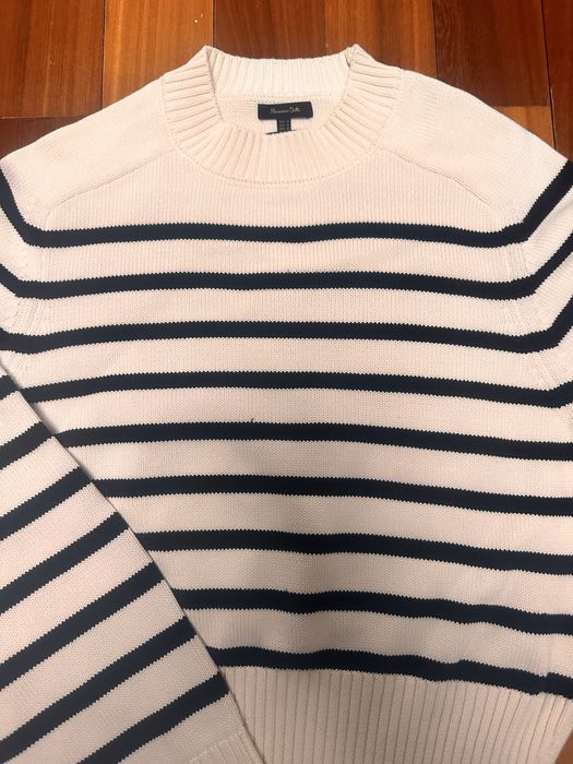 Дамски пуловер 100% памук Massimo Dutti