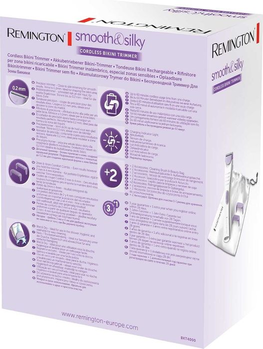Бикини тример Remington Smooth & Silky BKT4000