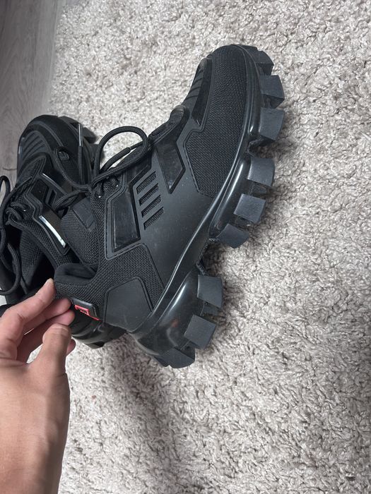 Papuci prada cloudblust negru marimea 40 bun si pentru 41