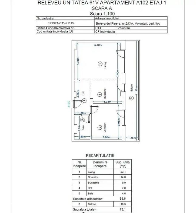 Apartament 2 camere | Mobilat&Utilat | Horizon City | Zona Pipera