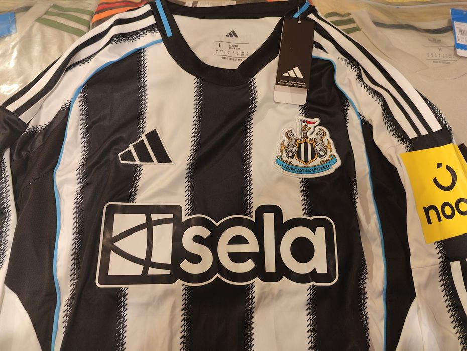 Футболен екип Newcastle United с дълъг ръкав 25/26 Home