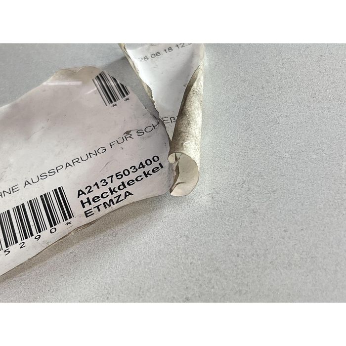 Заден капак за mercedes e-class w213 - a2137503400