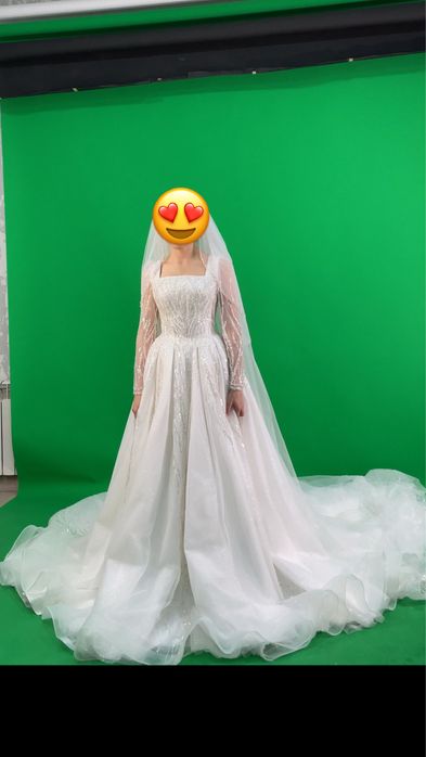 Платье свадебное королевское