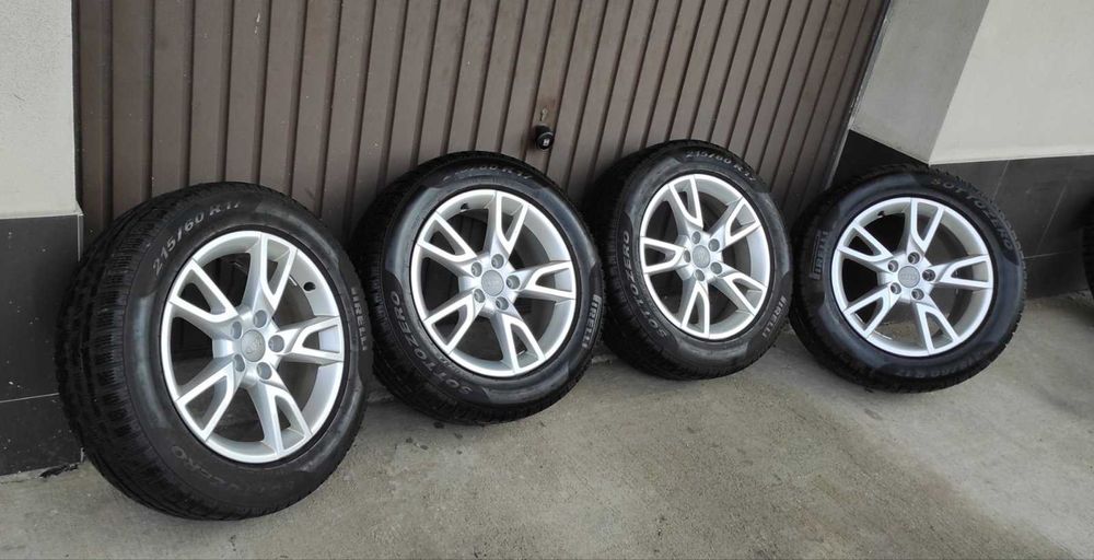 4бр.Оригинални алуминиеви джанти 17 5x112 за Audi Q3, SQ3 и др.