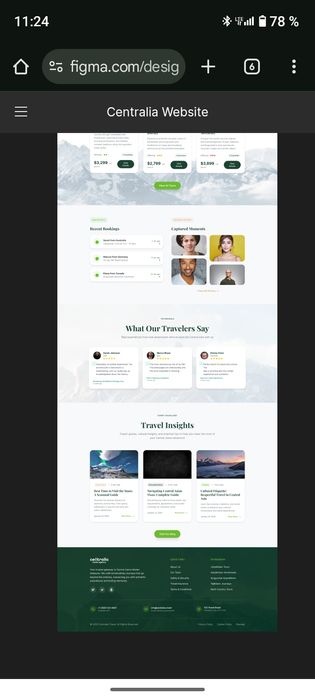 Bir sahifali web sayt xizmatlari